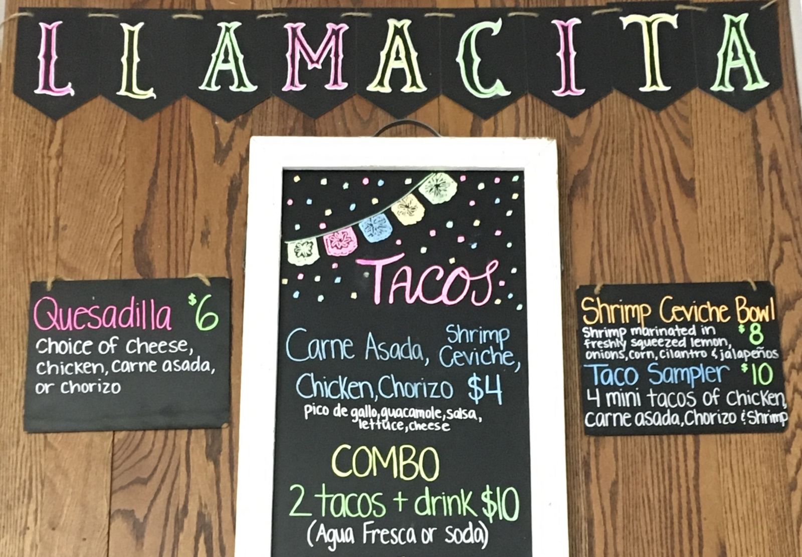 LLamacita Food Truck 300pm Old Bust Head